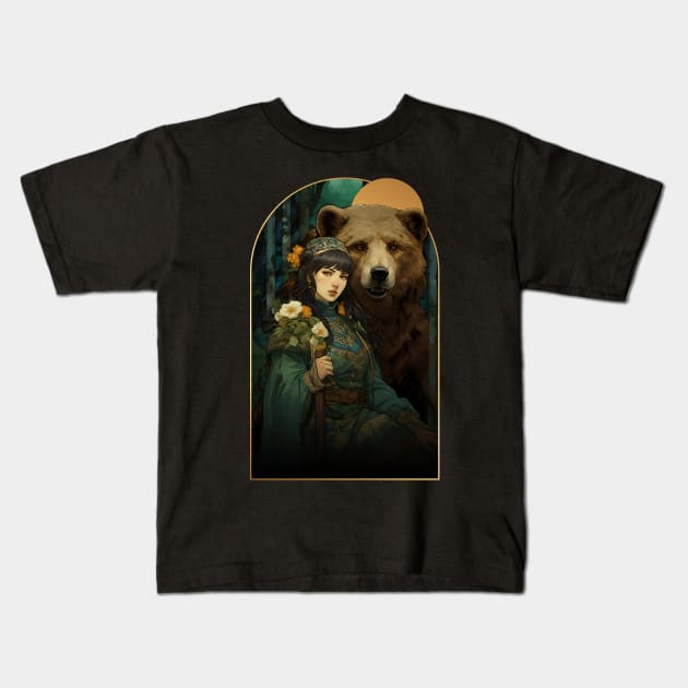 CIrcle of the Land DnD Druid. Baldurs gate 3. Kids T-Shirt by MaxDeSanje 